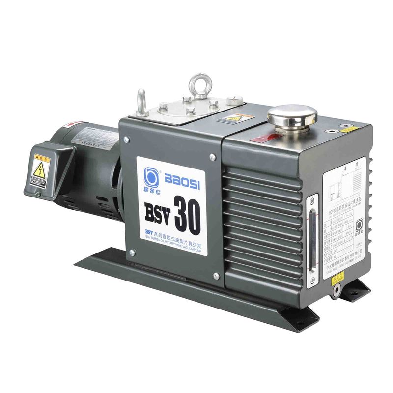 Variable Oil Level System Rotary Vane Vacuum Pump 30 CBM/H Speed Compact Structure