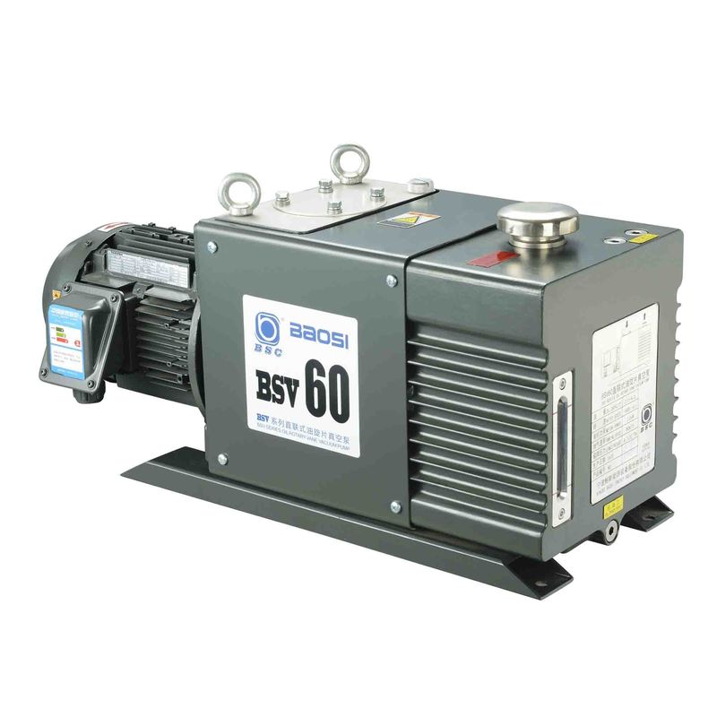 2 Stage Oil Sealed Rotary Vane Vacuum Pump High Speed Low Noise Compact Structure