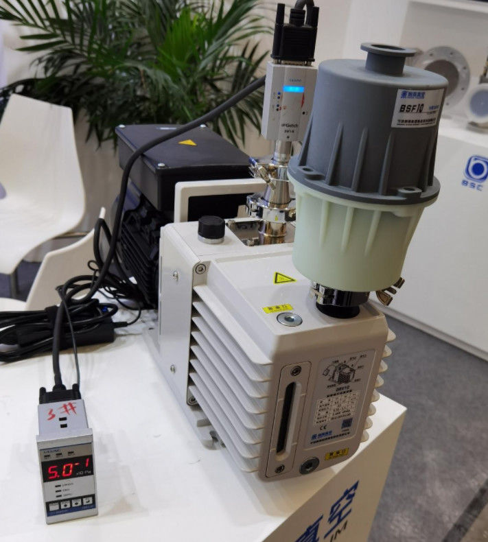 9.9m³/h DRV10 Oil Lubricated Double Stage Rotary Vane Vacuum Pump Compact Size Low Noise